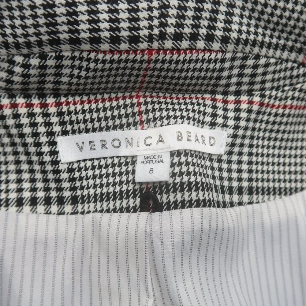 Veronica Beard Plaid Eva Dickey Jacket Blazer Size 8 - Picture 6 of 13
